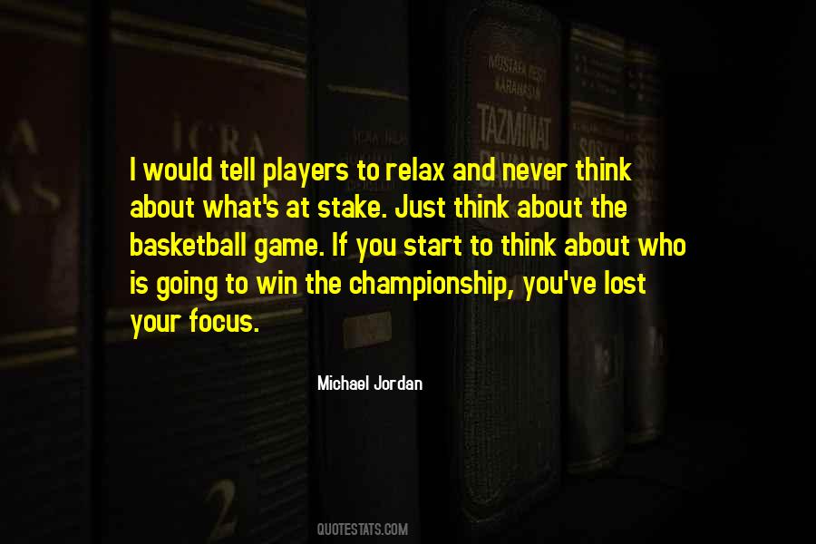 Quotes About Basketball Winning #418365
