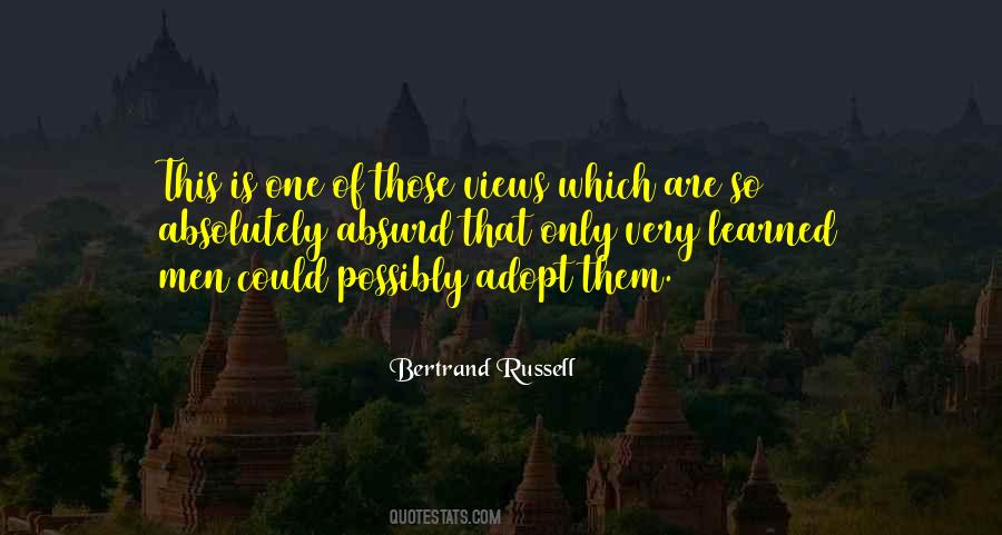 Quotes About Bertrand Russell #12718