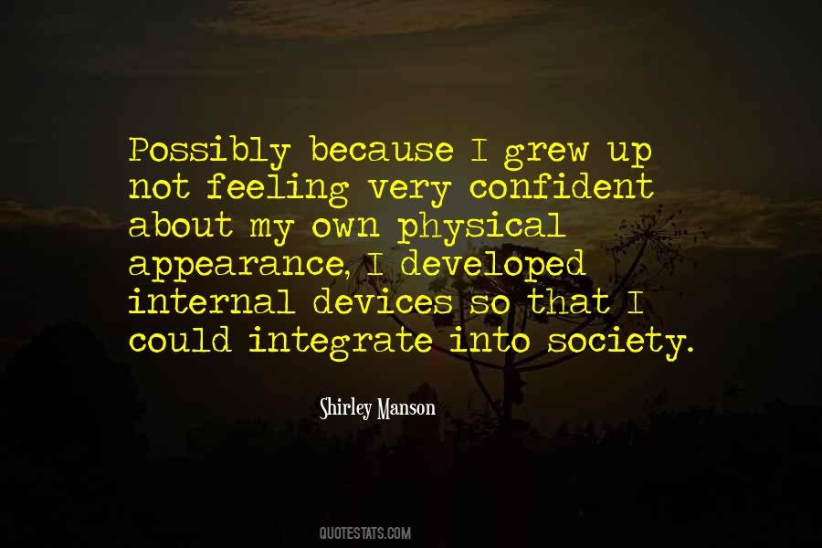 Physical Appearance Quotes #1538070