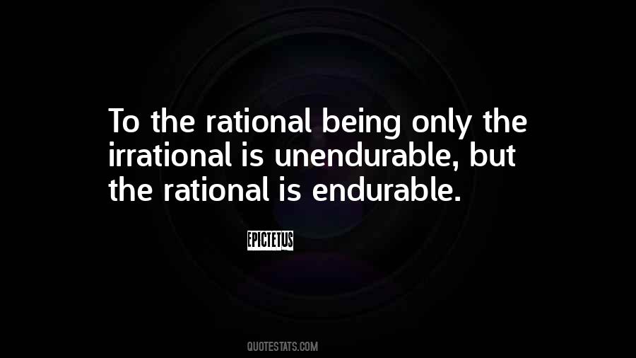 Quotes About Being Rational #1256159