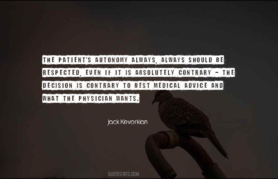 Physician Patient Quotes #1252843