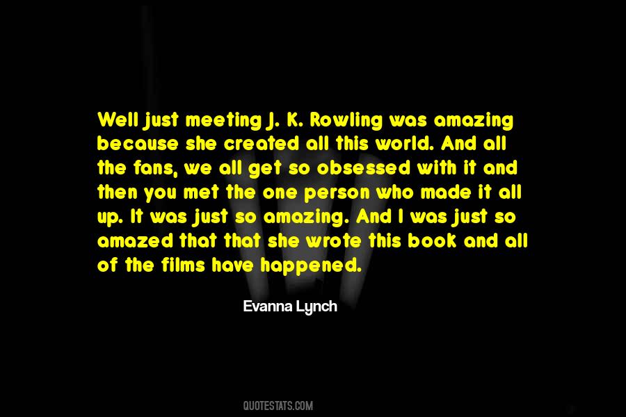 Quotes About Evanna Lynch #1176389