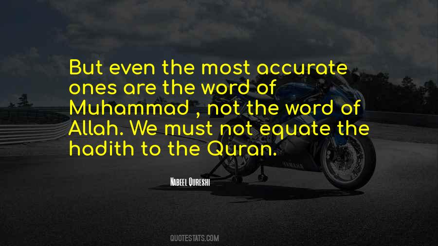 Quotes About Muhammad #1161574