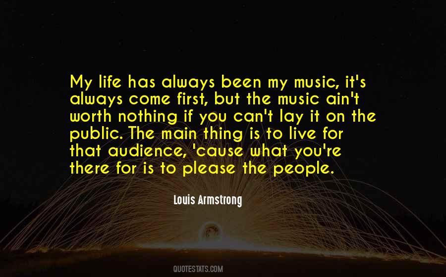 Quotes About Louis Armstrong #737651
