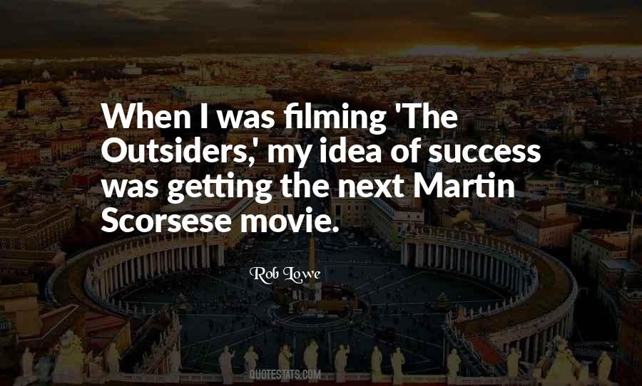 Quotes About Martin Scorsese #1236319