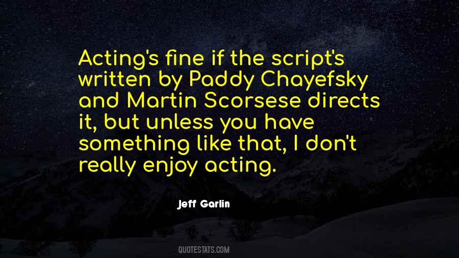 Quotes About Martin Scorsese #1587212