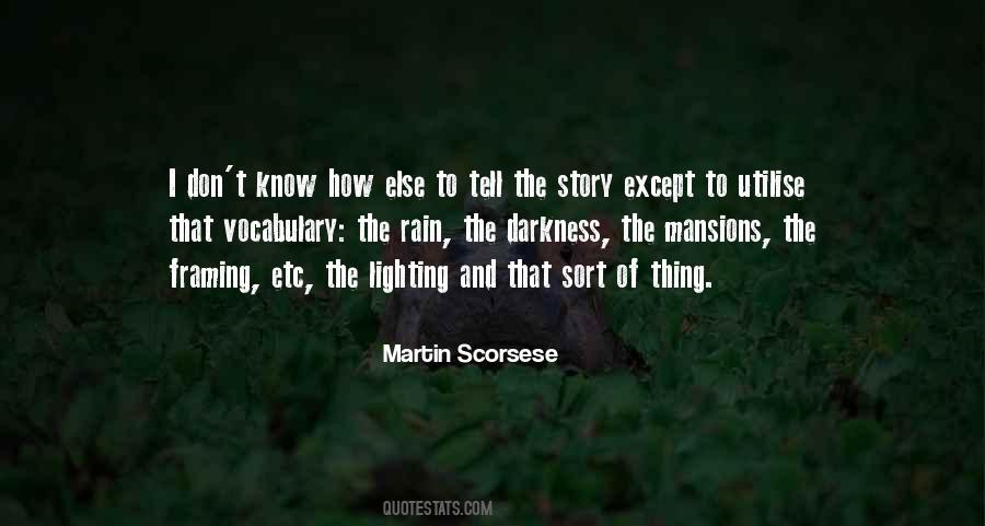 Quotes About Martin Scorsese #437351