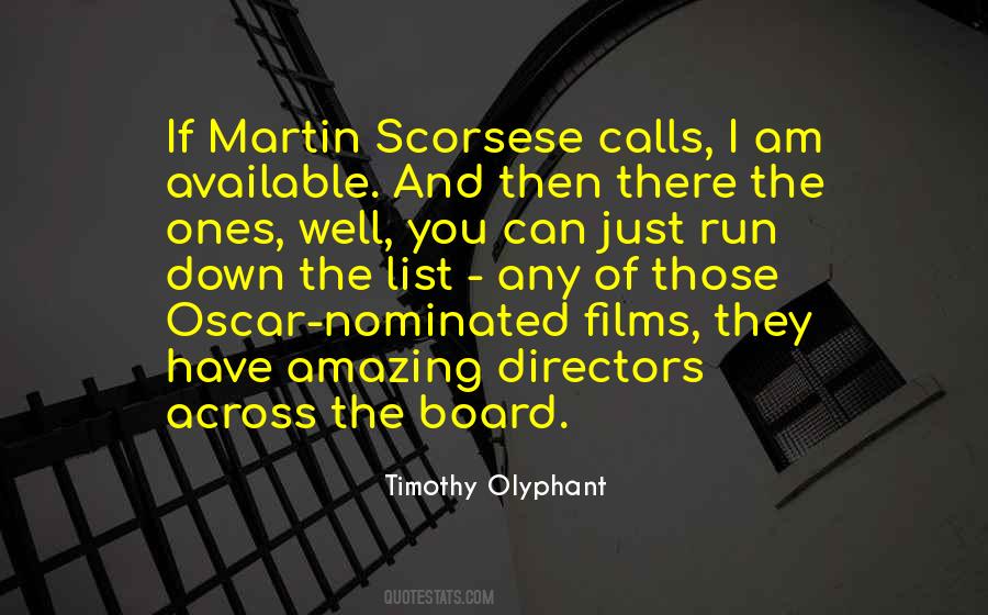 Quotes About Martin Scorsese #661544