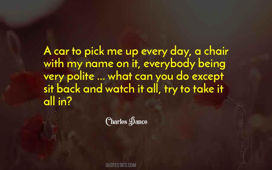 Pick Me Quotes #1005283