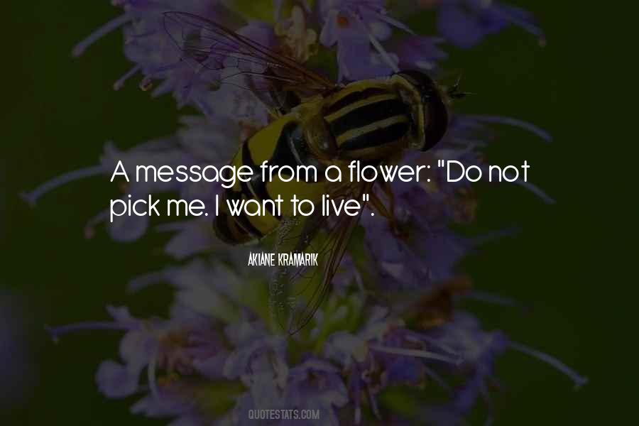 Pick Me Quotes #577586