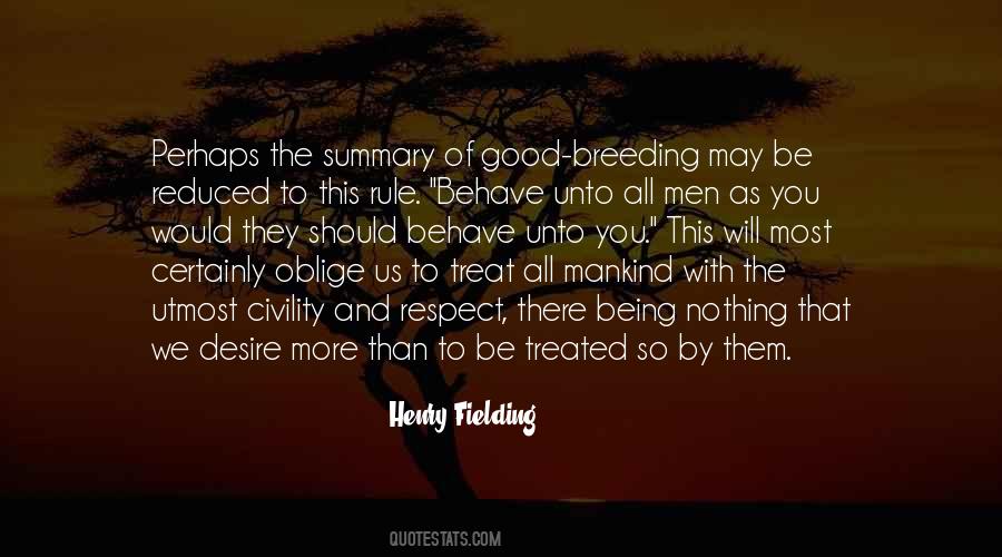 Quotes About Henry Fielding #369938