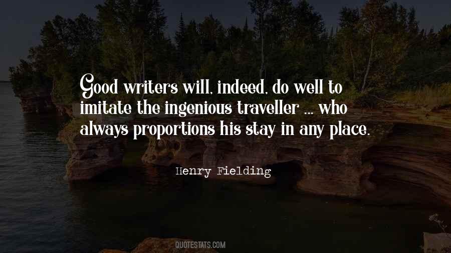 Quotes About Henry Fielding #492928