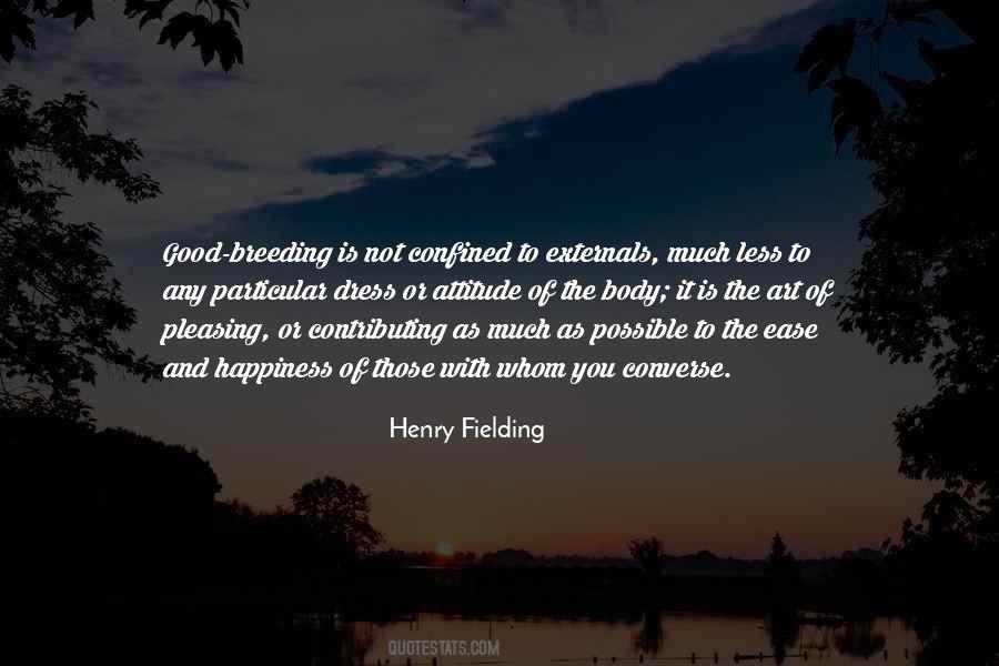 Quotes About Henry Fielding #91688