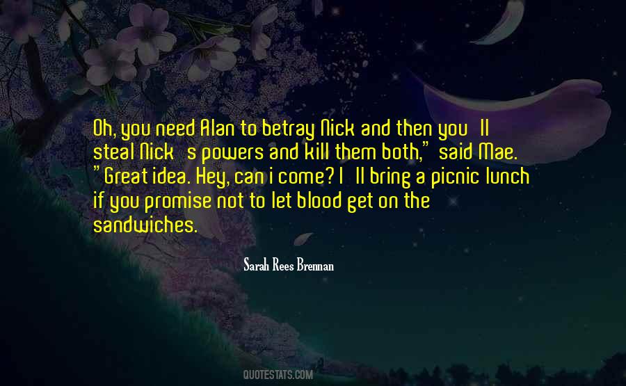 Picnic Quotes #217793