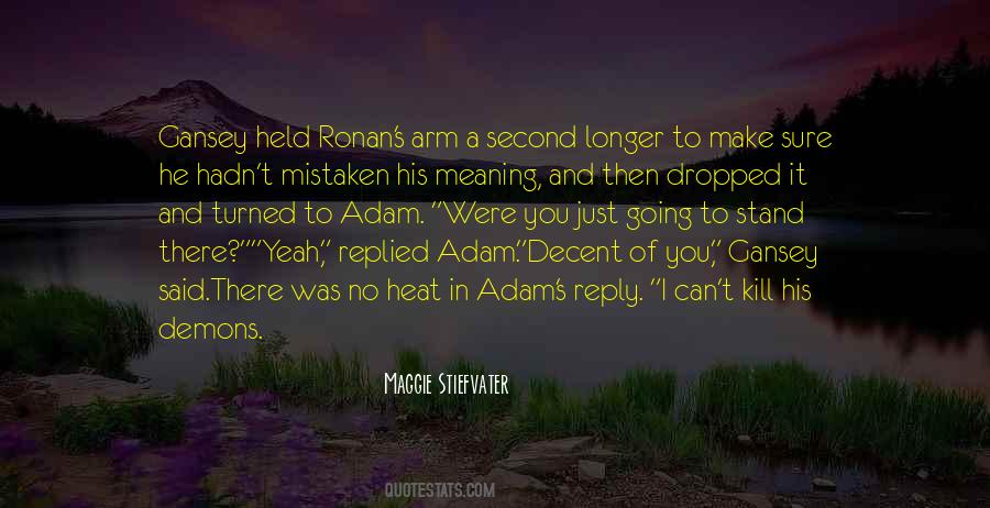 Quotes About Adam #1238054