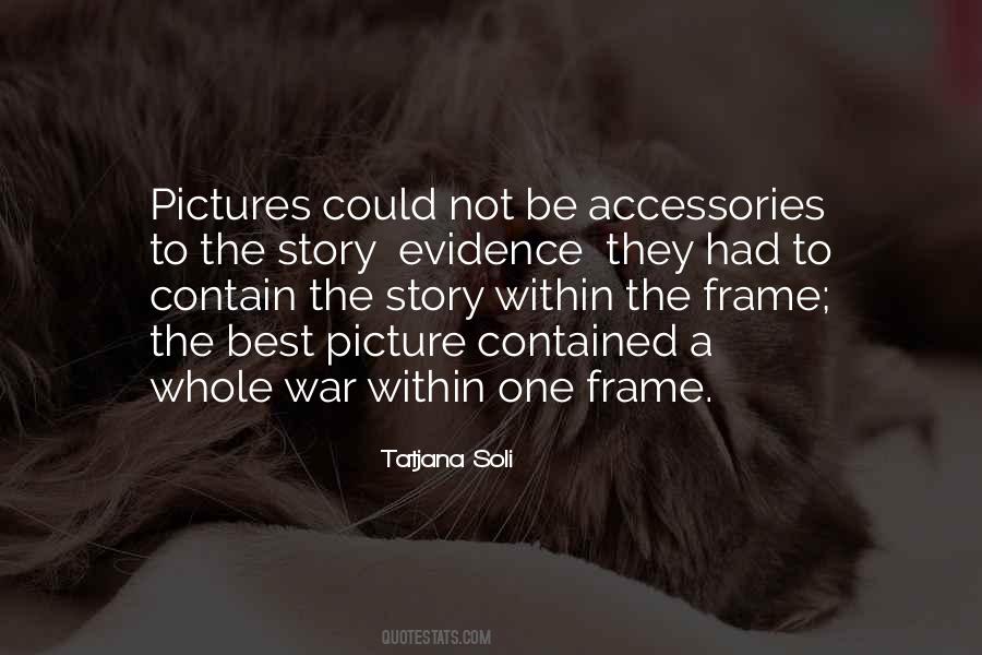 Picture In A Frame Quotes #1478278