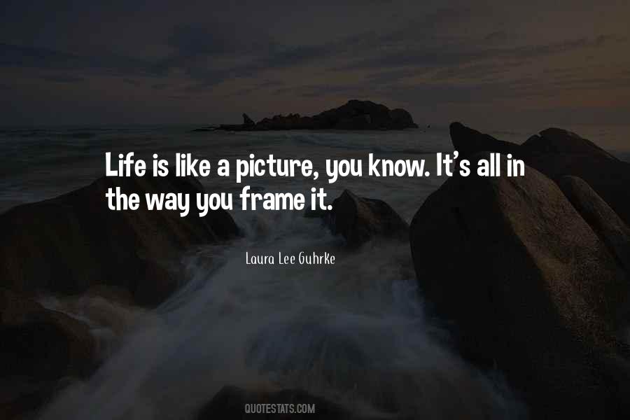 Picture In A Frame Quotes #1707766