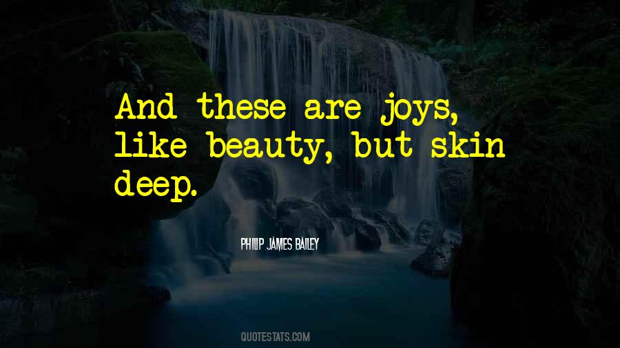 Quotes About Beauty Is Only Skin Deep #1547544