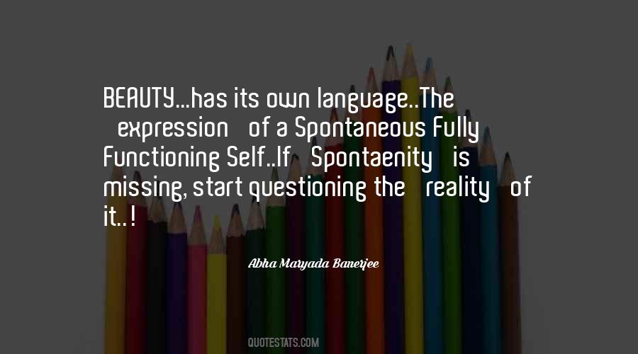 Quotes About Beauty Of Language #1025973