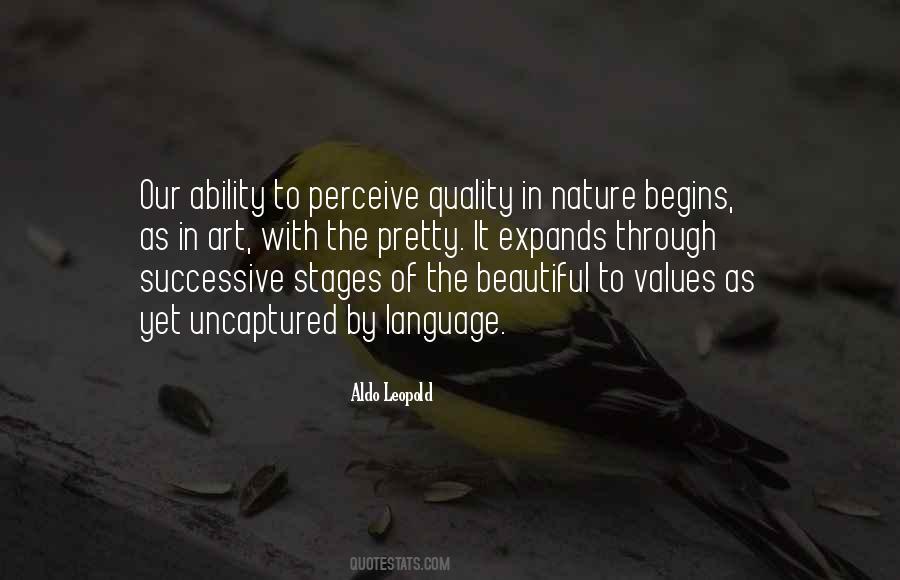 Quotes About Beauty Of Language #181651