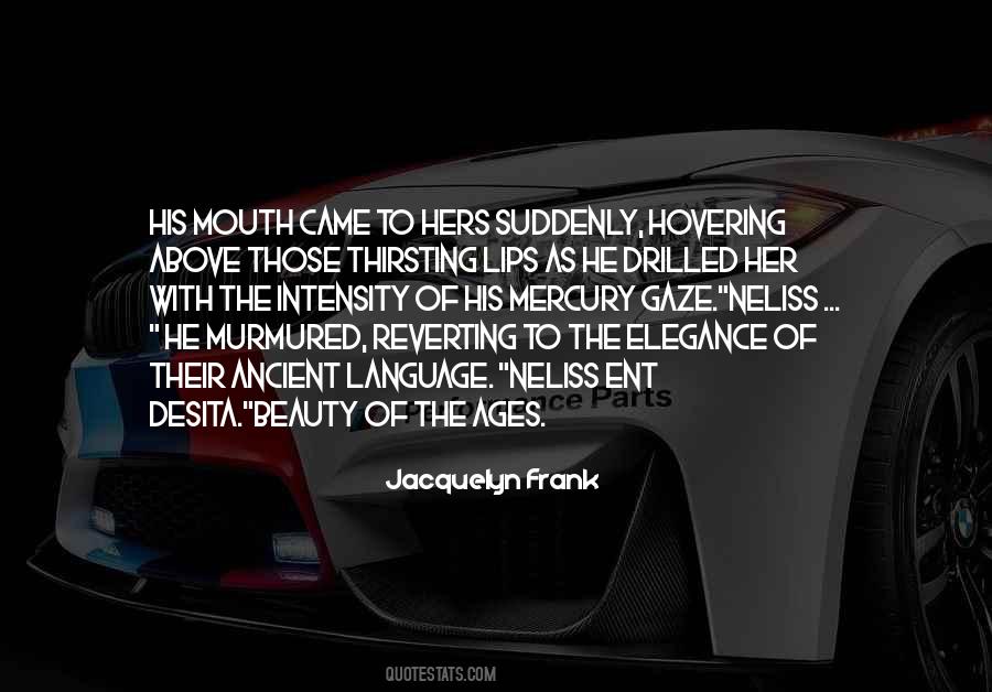 Quotes About Beauty Of Language #1838489