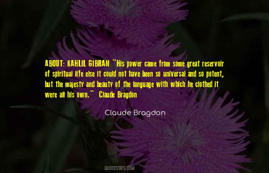 Quotes About Beauty Of Language #612766