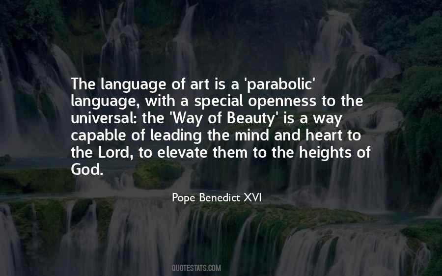 Quotes About Beauty Of Language #789285