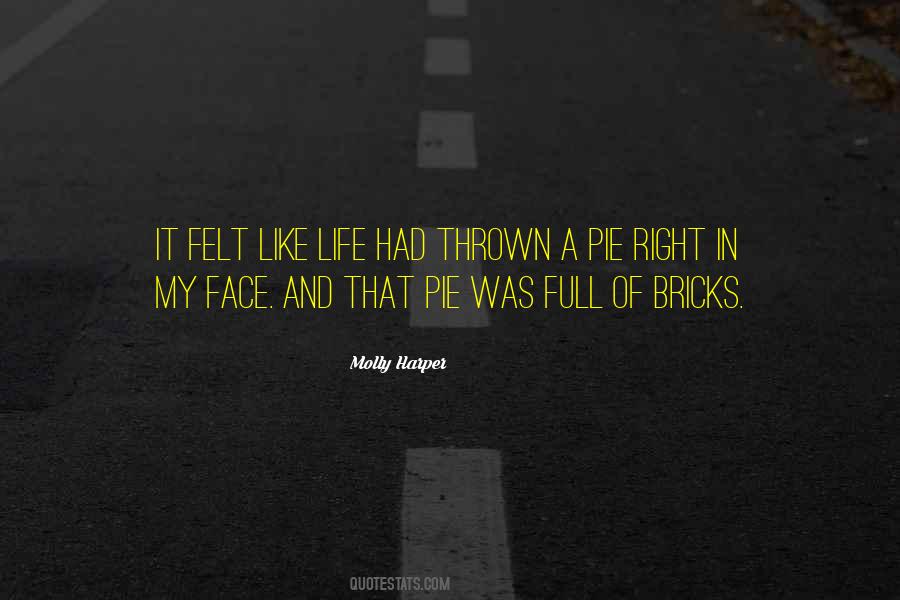 Pie In The Face Quotes #1546830