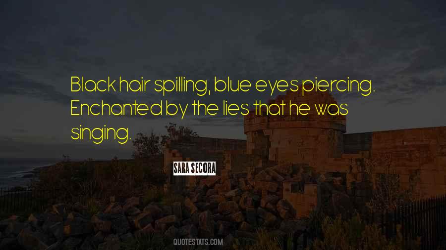 Piercing Blue Eyes Quotes #1074830