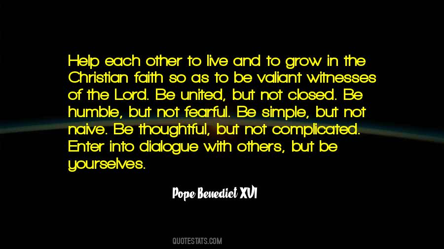 Quotes About Pope Benedict Xvi #220055