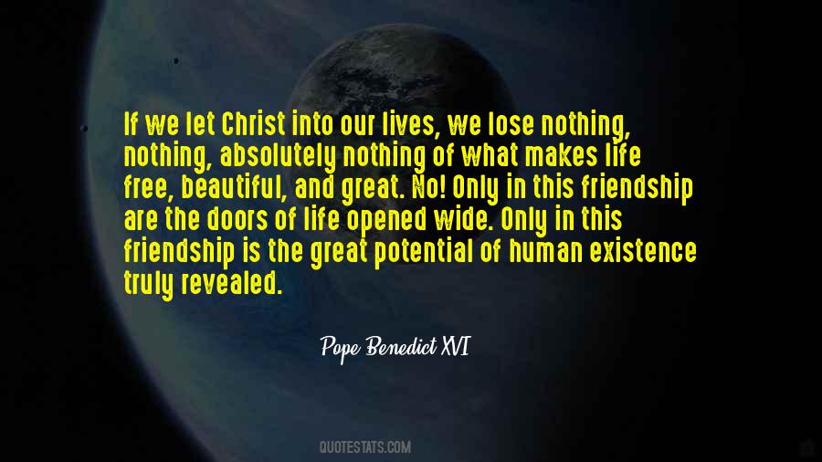 Quotes About Pope Benedict Xvi #232675