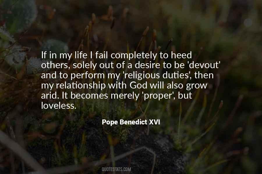 Quotes About Pope Benedict Xvi #355748