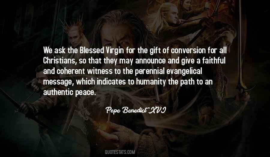 Quotes About Pope Benedict Xvi #446408