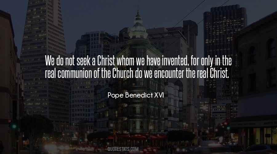 Quotes About Pope Benedict Xvi #458156