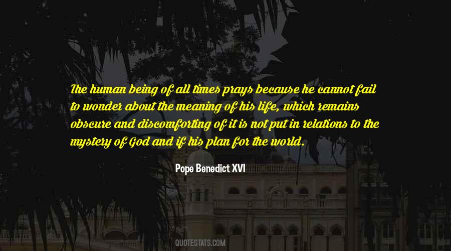 Quotes About Pope Benedict Xvi #487655