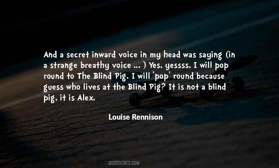 Pig's Head Quotes #1179725