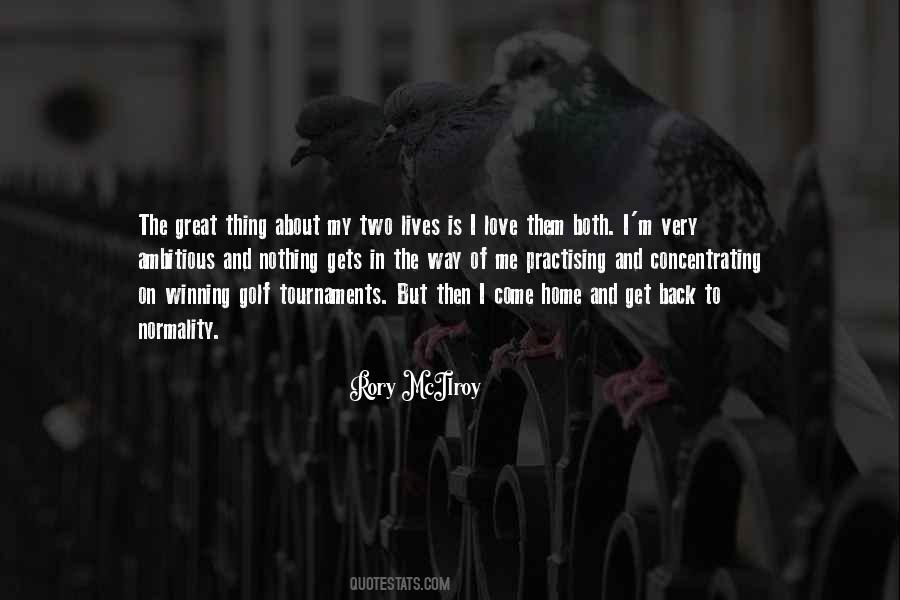 Quotes About Rory Mcilroy #1012949