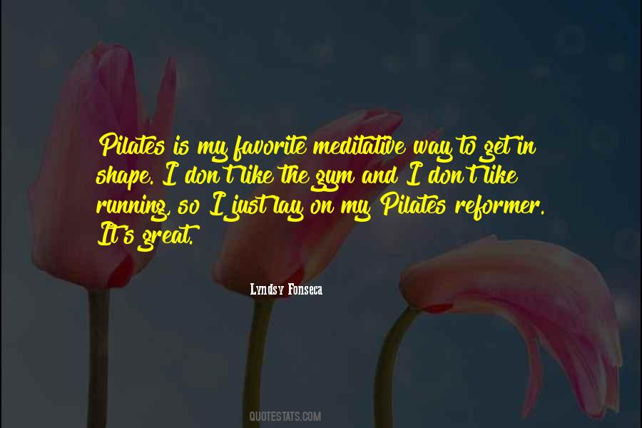 Pilates Reformer Quotes #1440883