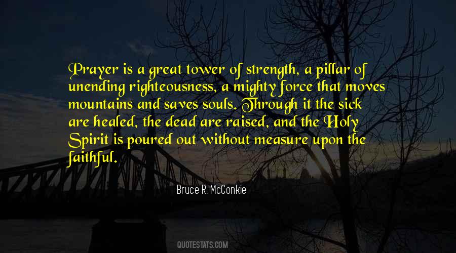 Pillar Of Strength Quotes #1713699