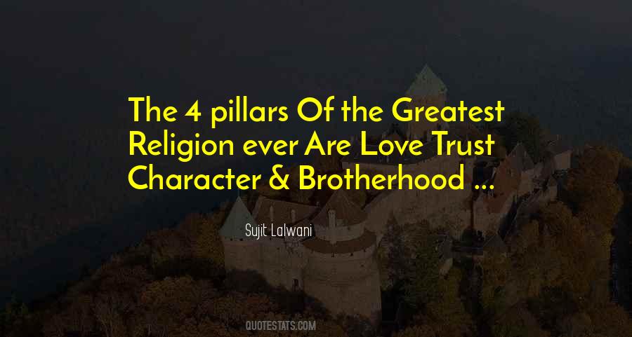 Pillars Of Character Quotes #576618