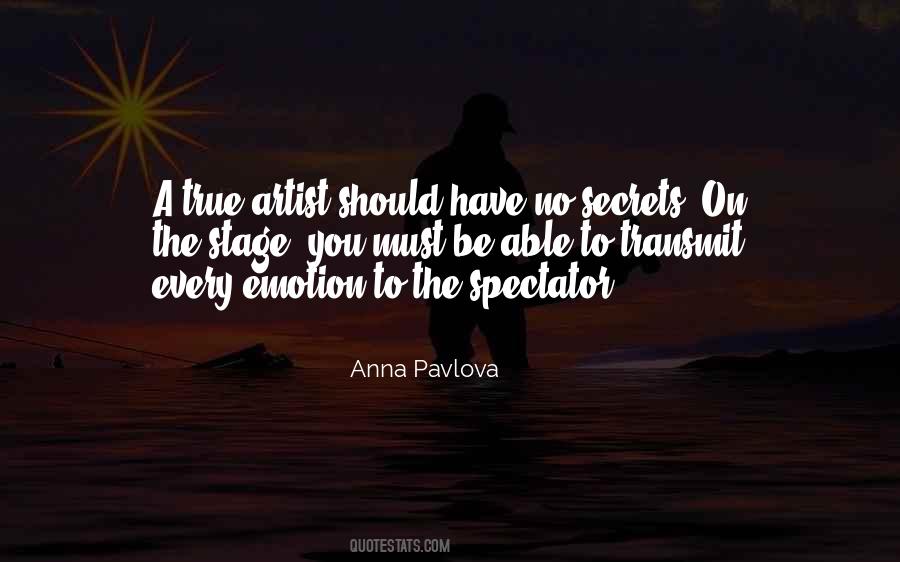 Quotes About Anna Pavlova #83201