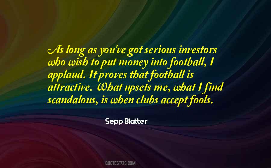 Quotes About Sepp Blatter #396013