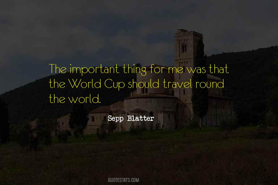 Quotes About Sepp Blatter #651665
