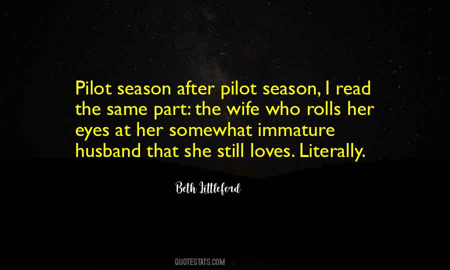 Pilot Wife Quotes #1008049