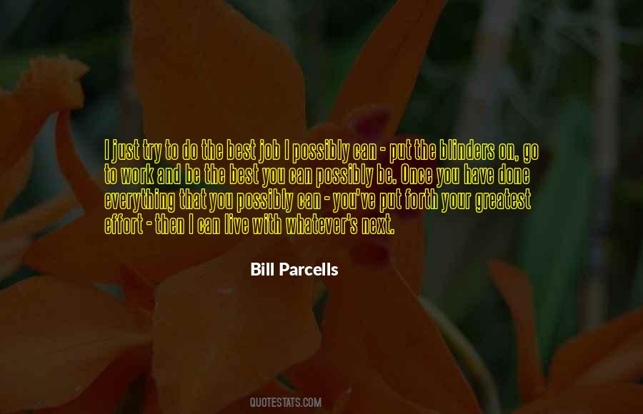 Quotes About Bill Parcells #1281837