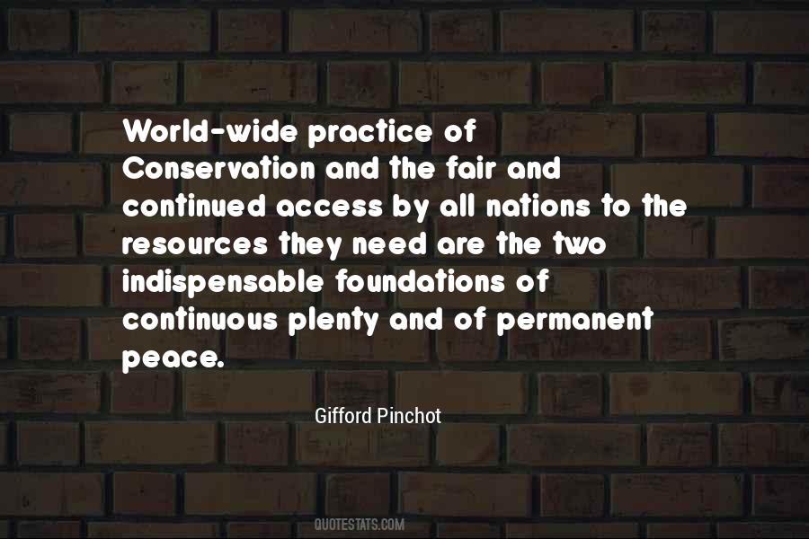 Pinchot Quotes #609491