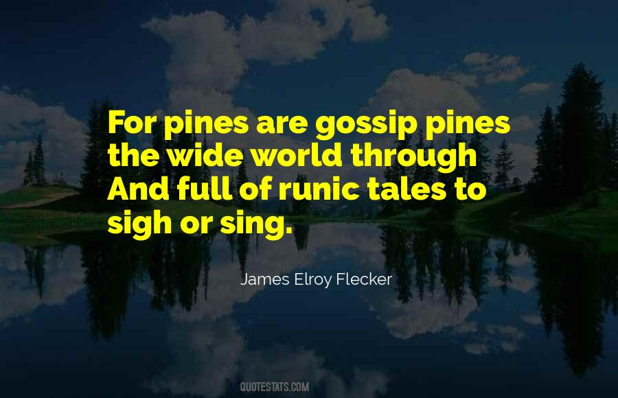 Pines Quotes #1068742