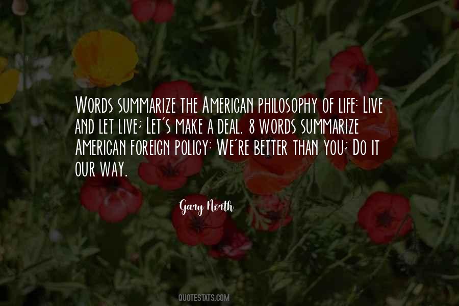Quotes About American Foreign Policy #1020831