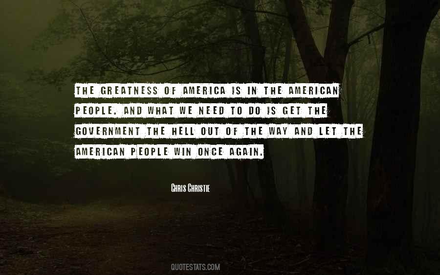 Quotes About American Greatness #578408