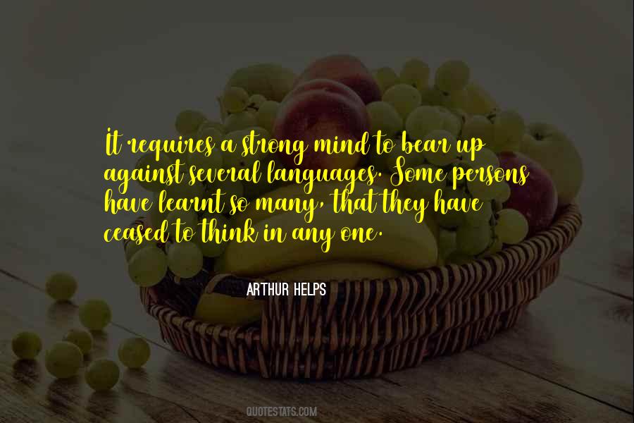 Quotes About A Strong Mind #1297722